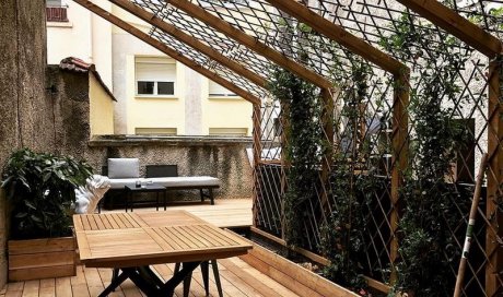 Entreprise pour la conception et l'installation de terrasse bois sur mesure Saint-Cyr-au-Mont-d'Or 